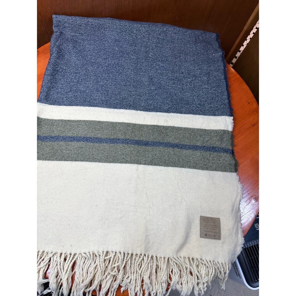 Big Love 100 % Lambswool Throw - 70" x 48"